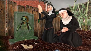 Evil Nun 2 killed a child Bad ending animation part 132  Sister Madeline vs Sister Enda [upl. by Assyram20]