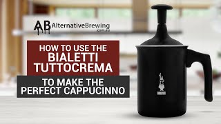 How to Use the Bialetti Tuttocrema Milk Frother [upl. by Ag]