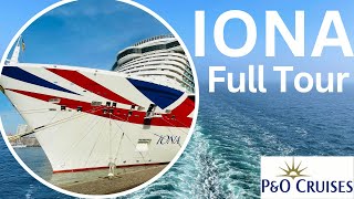 PampO Iona Cruise Ship Epic Tour [upl. by Anelrats]