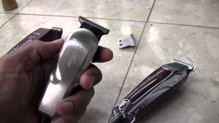 Wahl Outliner Review  Wahl Hero  Wahl Detailer  Wahl Razor Edger  T Wide Blade [upl. by Neelyt]