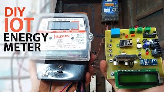 IOT Smart Energy Meter Monitoring with Theft Detection [upl. by Anawaj]