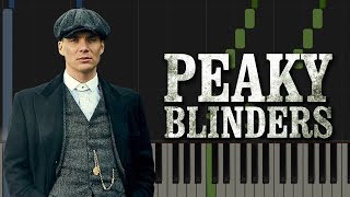 Peaky Blinders Main Theme  Piano Tutorial [upl. by Adnaram]