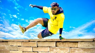 LEARNING CRAZY PARKOUR SKILLS [upl. by Mcnalley]