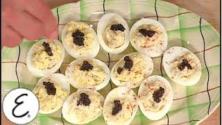 Crabmeat Deviled Eggs  Emeril Lagasse [upl. by Anewor927]