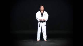 Taekwondo  Taegeuk 1  IL Jang  18 moves English Descriptive [upl. by Lavina574]