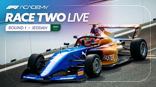 LIVE Race 2  Jeddah 2024  F1 Academy [upl. by Illac377]