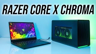 Razer Core X Chroma External GPU Review [upl. by Slorac]