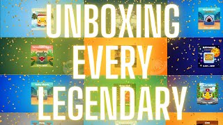 Unboxing EVERY LEGENDARY In Blooket [upl. by Ahsienar]