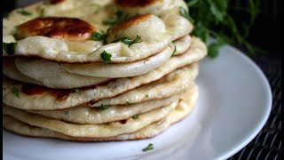 Easy Flatbread Recipe  5 Ingredients  Soft  Bubbly [upl. by Able]