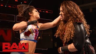 Bayley vs Nia Jax Raw July 31 2017 [upl. by Bain]