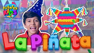 La Piñata Rompe La Piñata  Los Pico Pico  Video Oficial Fuentes Kids [upl. by Pollerd232]