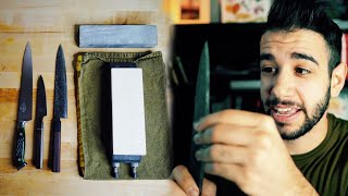 How I Sharpen My Knives  START TO FINISH [upl. by Marijane]