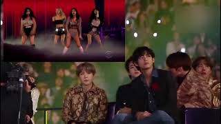 Bts reaction Blackpink Pretty Savage 2021 [upl. by Nevart]