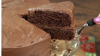 The BEST EASY Gluten free Chocolate Cake You will EVER EAT [upl. by Otreblif]