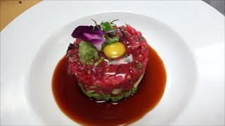 Tuna Tartar  How To Make Sushi Series [upl. by Biebel798]