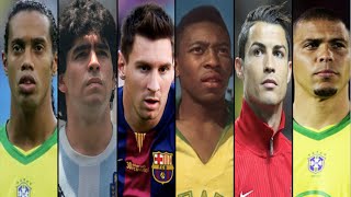 Top 10 Football Dribblers of All time • HD [upl. by Chernow]