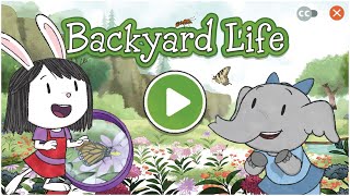 Elinor Wonders Why Gameplay Walkthrough Part 5  Backyard Life [upl. by Ateuqahs]