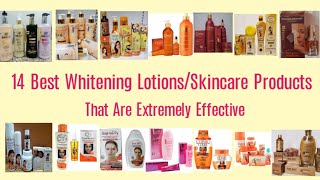 14 Effective Whitening LotionsProduct Rating Over 10 [upl. by Aitrop85]