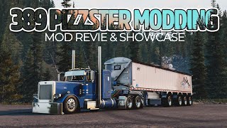 Pizzster Modding 389 Peterbilt  ATS MOD REVIEW [upl. by Anek]