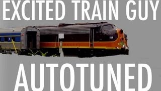 Excited Train Guy Autotune Song A Day 1325 [upl. by Eartha]