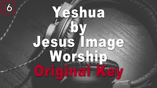 Jesus Image Worship  Yeshua My Beloved Instrumental Music amp Lyrics Original Key [upl. by Ahsieuqal74]