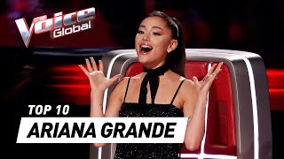 Mesmerizing ARIANA GRANDE covers on The Voice [upl. by Anegue]