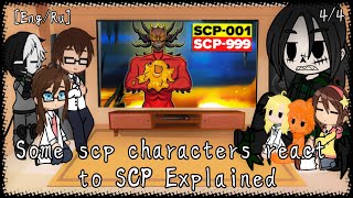 Some scp characters react to SCP Explained44scp augacha clubengru [upl. by Eldorado397]