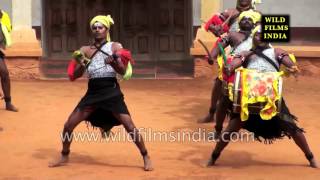 Dollu Kunitha  Folk dance of Karnataka [upl. by Shari]