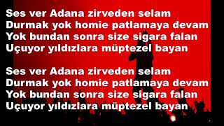 Ses Ver Adana karaoke [upl. by Skye725]