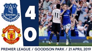 BLUES RUN RIOT AGAINST MAN UNITED  HIGHLIGHTS EVERTON 40 MAN UTD [upl. by Siobhan]