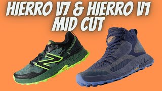 New Balance Hierro V7 Shoe amp Hierro V1 Mid Cut [upl. by Pammie]