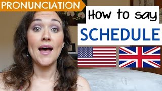 How to Pronounce SCHEDULE US UK amp Australian pronunciation [upl. by Katalin926]