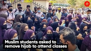 Muslim Students Asked To Remove Hijab To Attend Classes [upl. by Clareta]