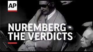 NUREMBERG  THE VERDICTS  Nuremberg Trial [upl. by Maud]