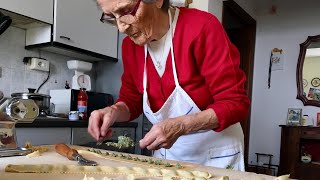 How to make Agnolotti al Plin ravioli  Pasta Grannies [upl. by Lenwood]