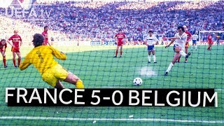 FRANCE brush BELGIUM aside en route to EURO 1984 victory [upl. by Tteragram]