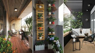 Top 100 small balcony decorating ideas 2024 [upl. by Nivac]