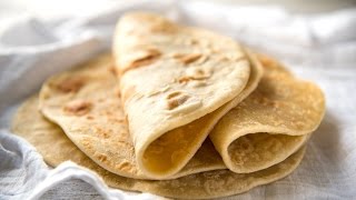 Easy Soft Flatbread No Yeast [upl. by Ferdie]