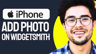 How to ADD Photo on Widgetsmith 2024 Updated [upl. by Laktasic750]