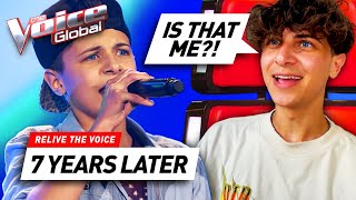 Shocking GLOWUP after The Voice Kids Young rapper becomes VIRAL TikTok star  Relive The Voice [upl. by Anerbas]