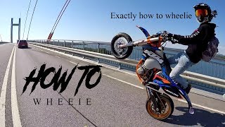 How To Wheelie SUPERMOTO Tutorial SUPERMOTO TIPS [upl. by Qifar448]