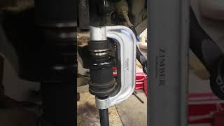 Nissan navara lower ball joint replacement [upl. by Lonnie]