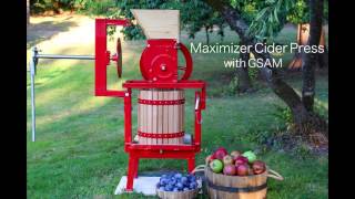 Maximizer Fruit amp Apple Cider Press [upl. by Radke]