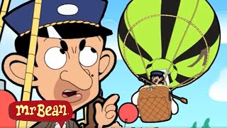 BALLOON FLIGHT Bean  Mr Bean Cartoon Season 1  Full Episodes  Mr Bean Official [upl. by Sikorski]