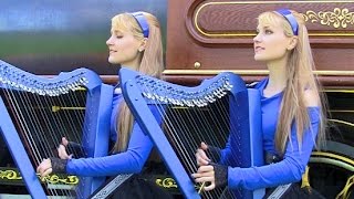 OZZY OSBOURNE  Crazy Train Harp Twins Electric HARP METAL [upl. by Jard]