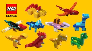 LEGO Classic Dinosaur Building Instructions 02 [upl. by Aivart]