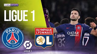 PSG vs Lyon  LIGUE 1 HIGHLIGHTS  042124  beIN SPORTS USA [upl. by Nylynnej900]