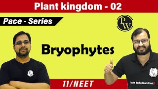 Plant Kingdom 02  Bryophytes  Class 11  NEET  PACE SERIES [upl. by Ymme189]