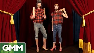 The HighHeeled Lumberjack Challenge [upl. by Etezzil354]