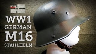 Helmets of the World WW1 German M16 Stahlhelm [upl. by Lledo]